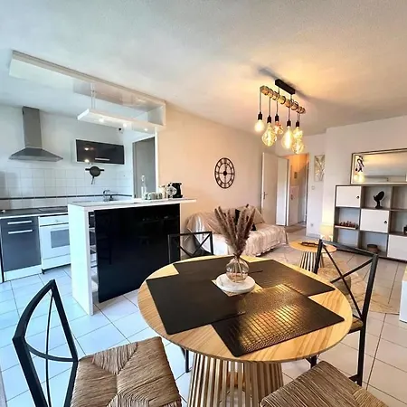 Le Montaigne - Climatisation, Parking Prive, Tramway Et Airbus בלנאק