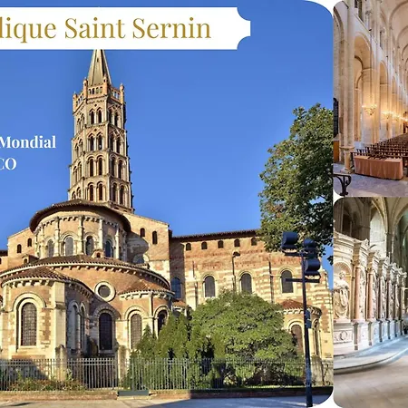 Le Montaigne - Climatisation, Parking Privé, Tramway Et Airbus Blagnac